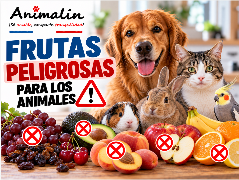 🍇 Las frutas peligrosas para los animales