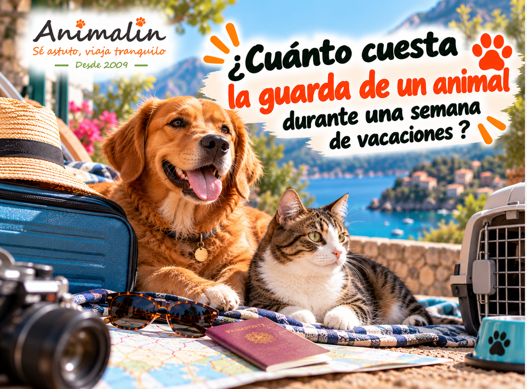 ¿Cuánto cuesta el alojamiento de una mascota durante una semana de vacaciones?