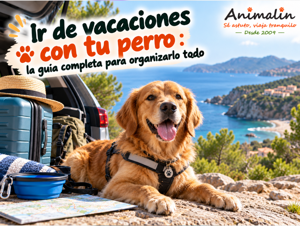 🐕 Irse de vacaciones con tu perro: la guía completa para organizarlo todo
