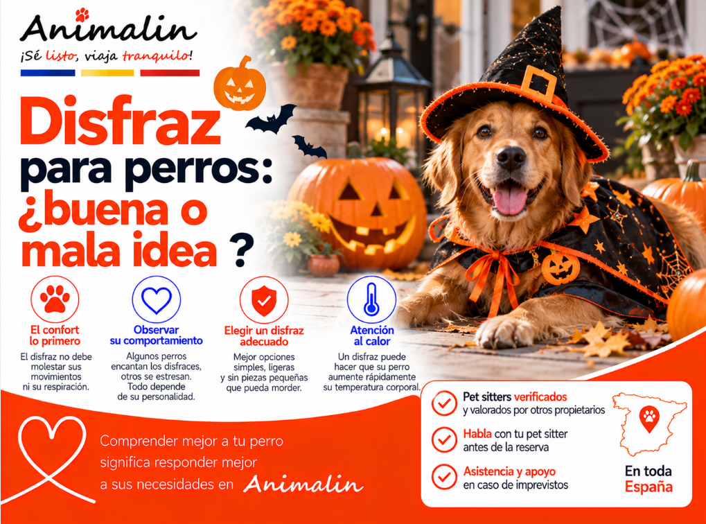 🧙 Disfraz para perro: ¿buena o mala idea?