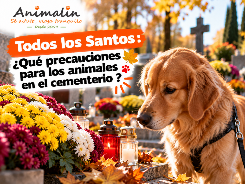 🕯️ Todos los Santos: ¿qué precauciones tomar con los animales en el cementerio?