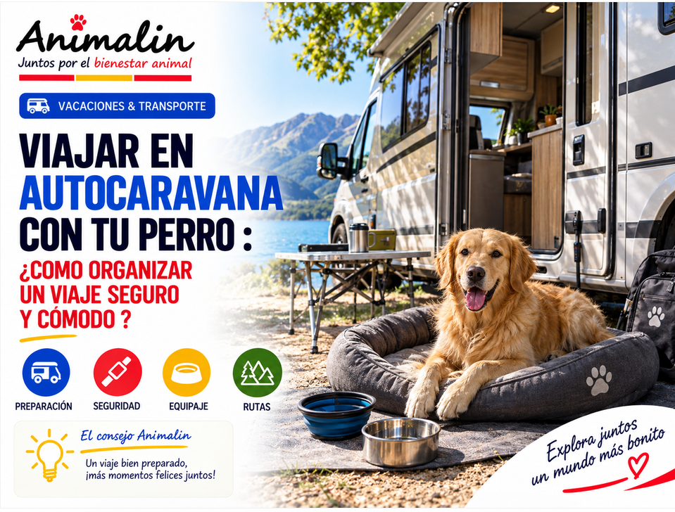 🚐 Autocaravana con perro: ¿cómo organizar un viaje cómodo y seguro?
