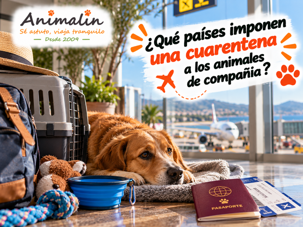 ¿Qué países imponen una cuarentena a las mascotas?